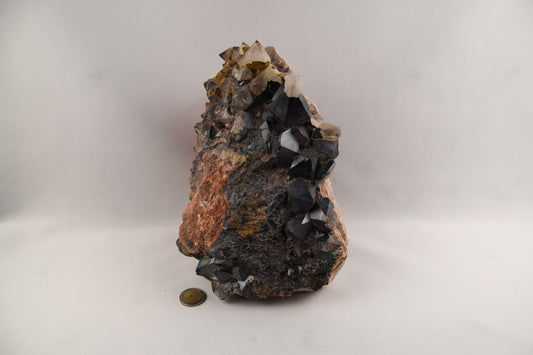 Bergkristal met Hematiet - LTH-071